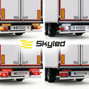 Tylna lampa zespolona LED SKYLED CALOR 315mm 10-30V ECE R10/R148