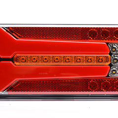 Tylna lampa zespolona LED W1500DD C - Pozycja/Stop/Cofanie/Kierunkowskaz Dynamiczny/Rejestracja