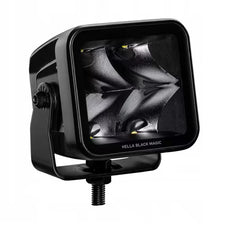 Zestaw dwóch lamp roboczych LED Hella Black Magic 12/24V 3,2" 3000lm skupione