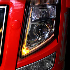 Zestaw pomarańczowych modułów świateł pozycyjnych LED do Volvo FH/FM (2009-2012)